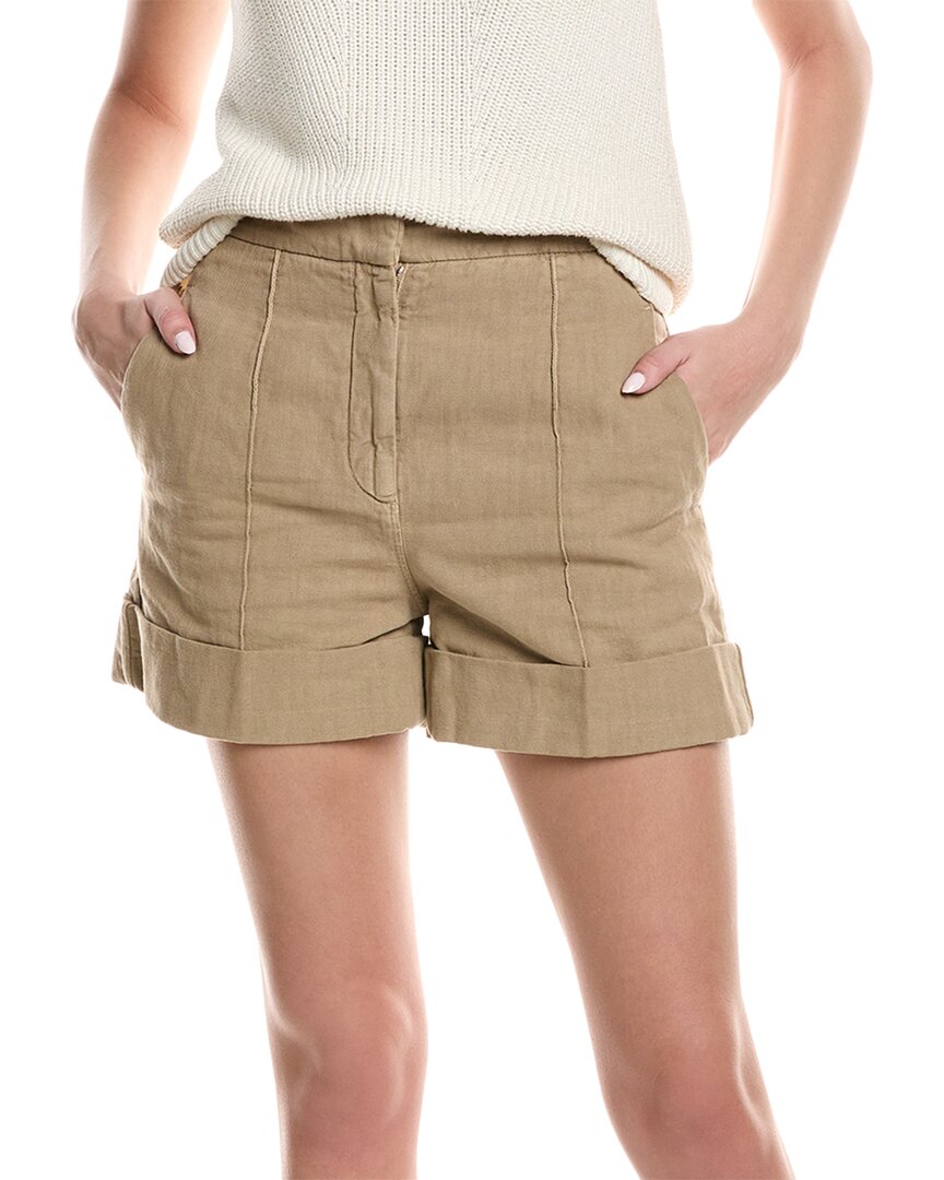 Brunello Cucinelli Linen-blend Short