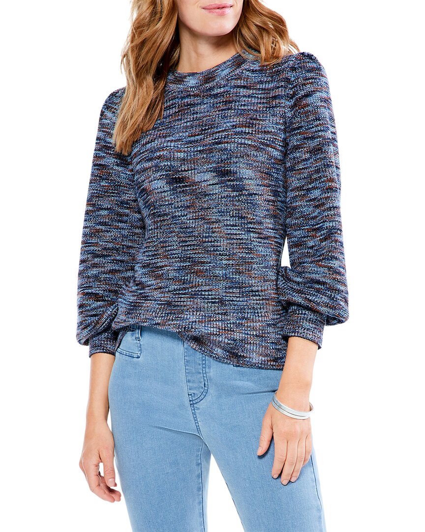 Shop Nic + Zoe Nic+zoe Femme Sleeve Spacedye Sweater