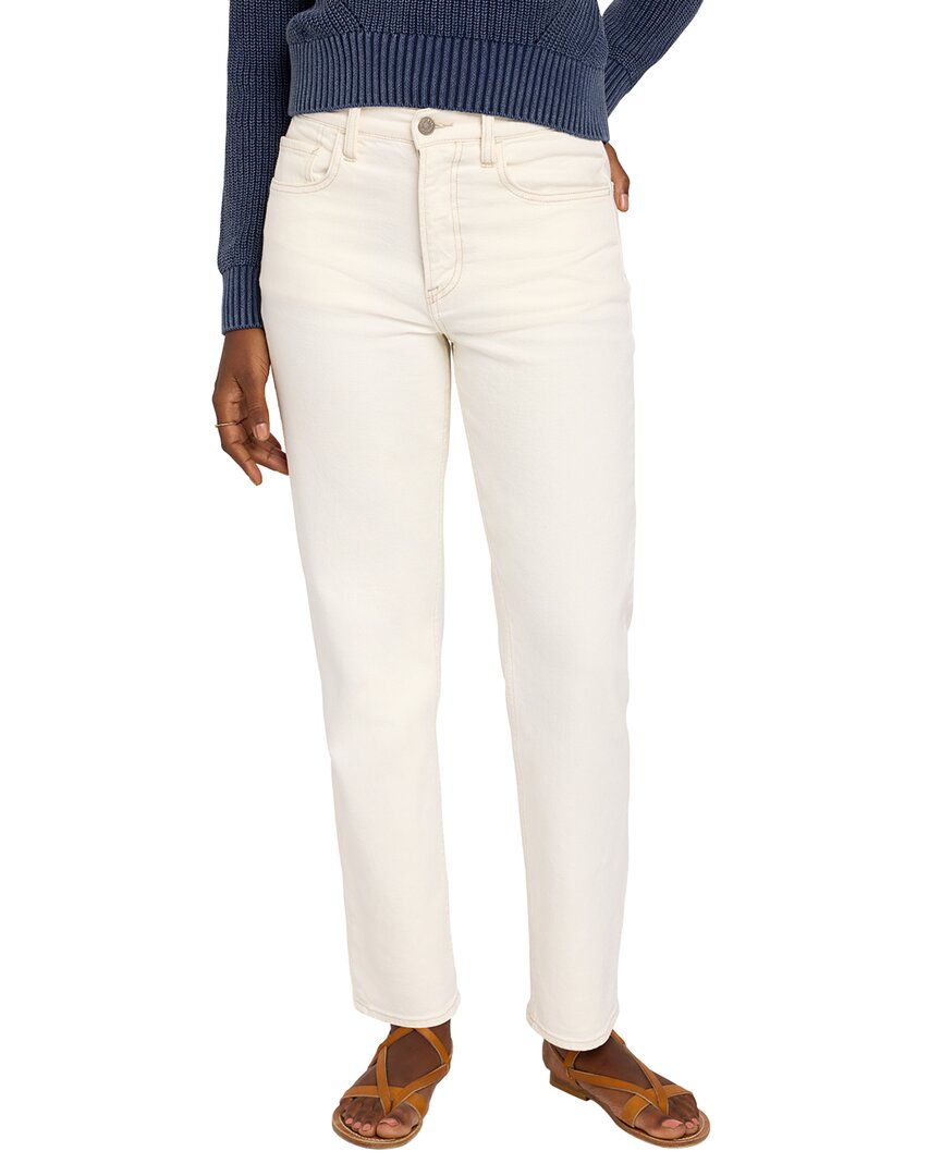 Faherty Organic Cotton Slim Straight Denim Pants