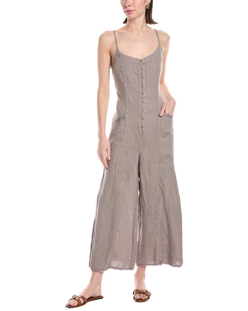 XCVI XCVI CALISTINA LINEN JUMPSUIT