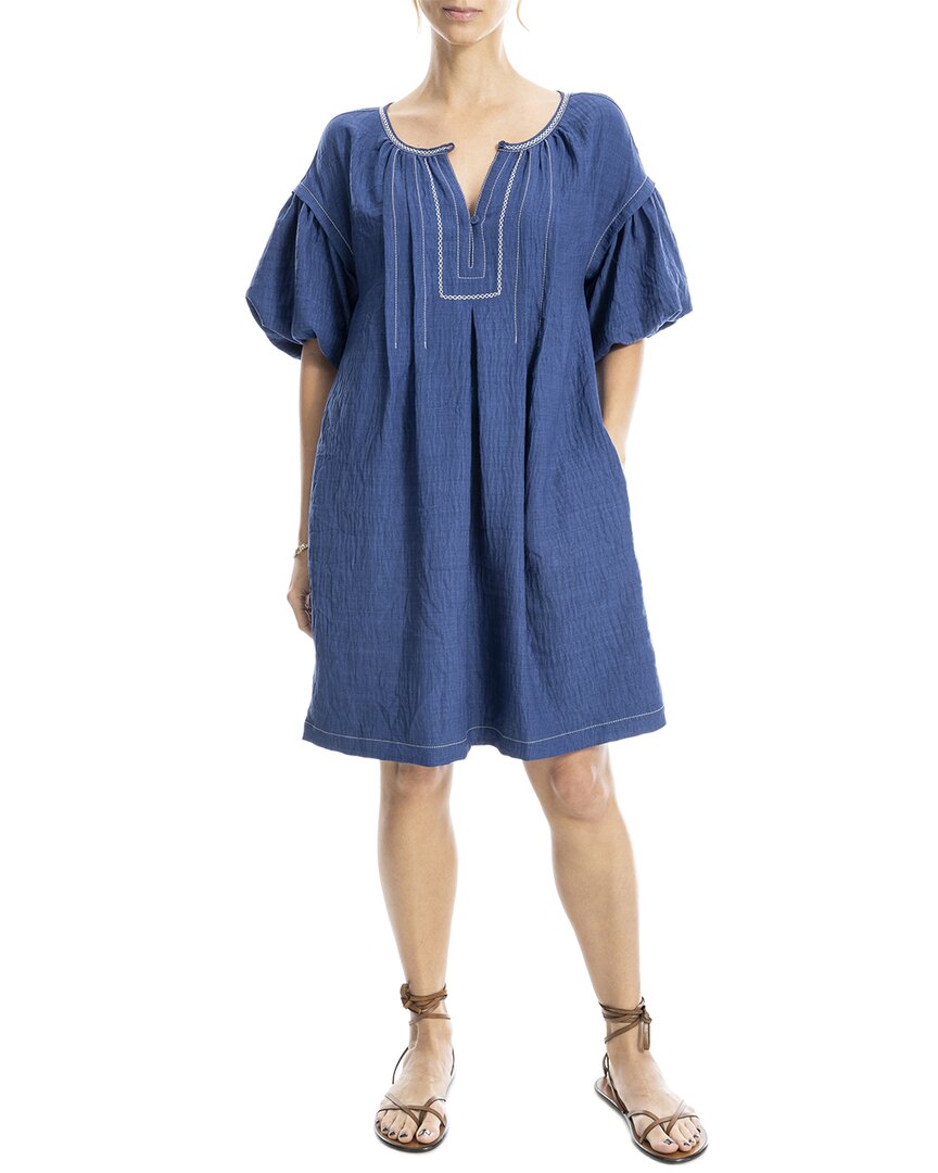 Max Studio Bubble Sleeve Short Dress