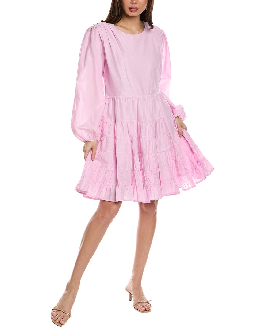 Shop Merlette Arbor Shift Dress In Pink