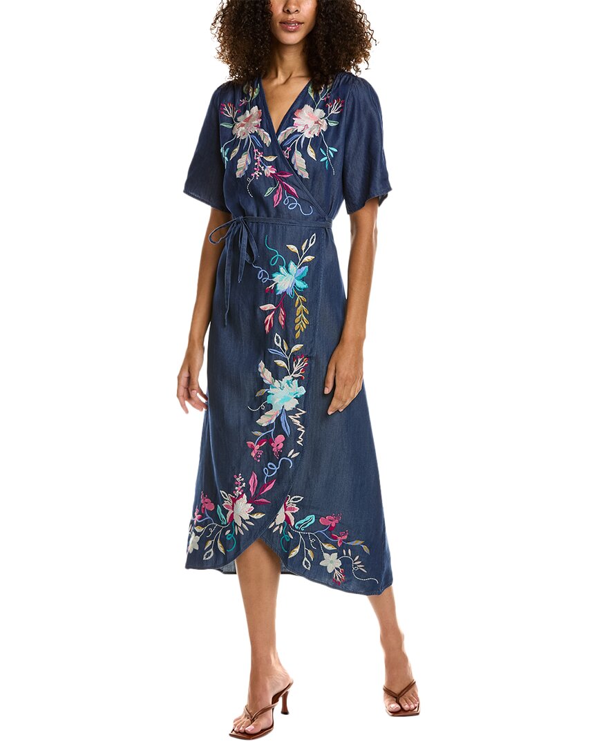 JOHNNY WAS NICO WRAP DRESS