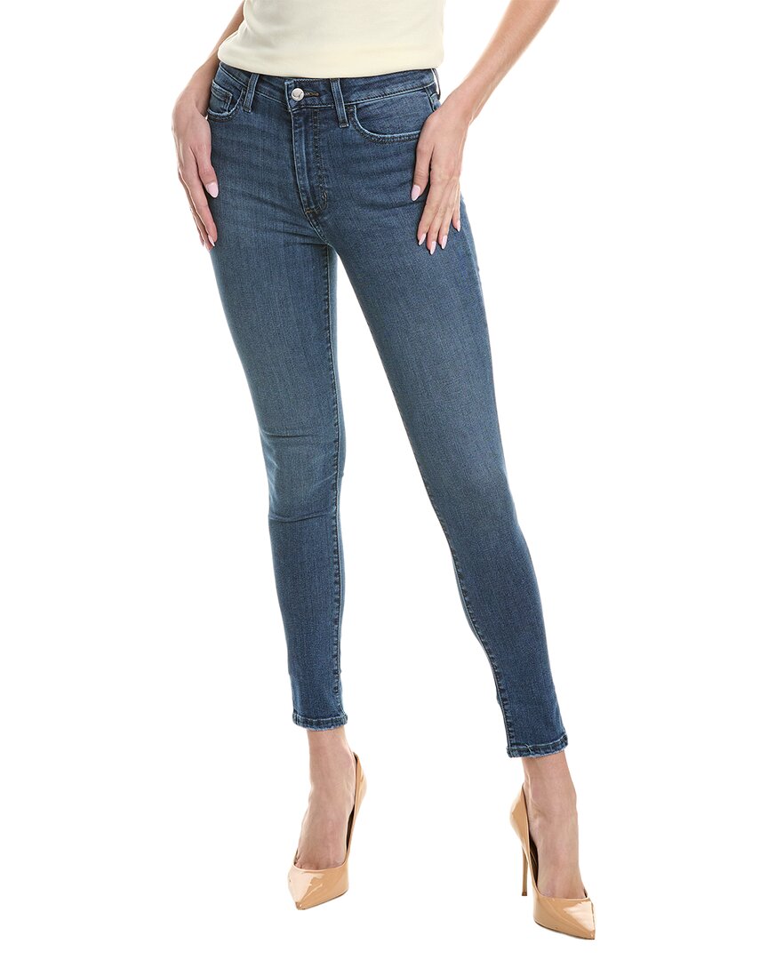 Joe's Jeans Evening High-rise Skinny Ankle Jean In Blue