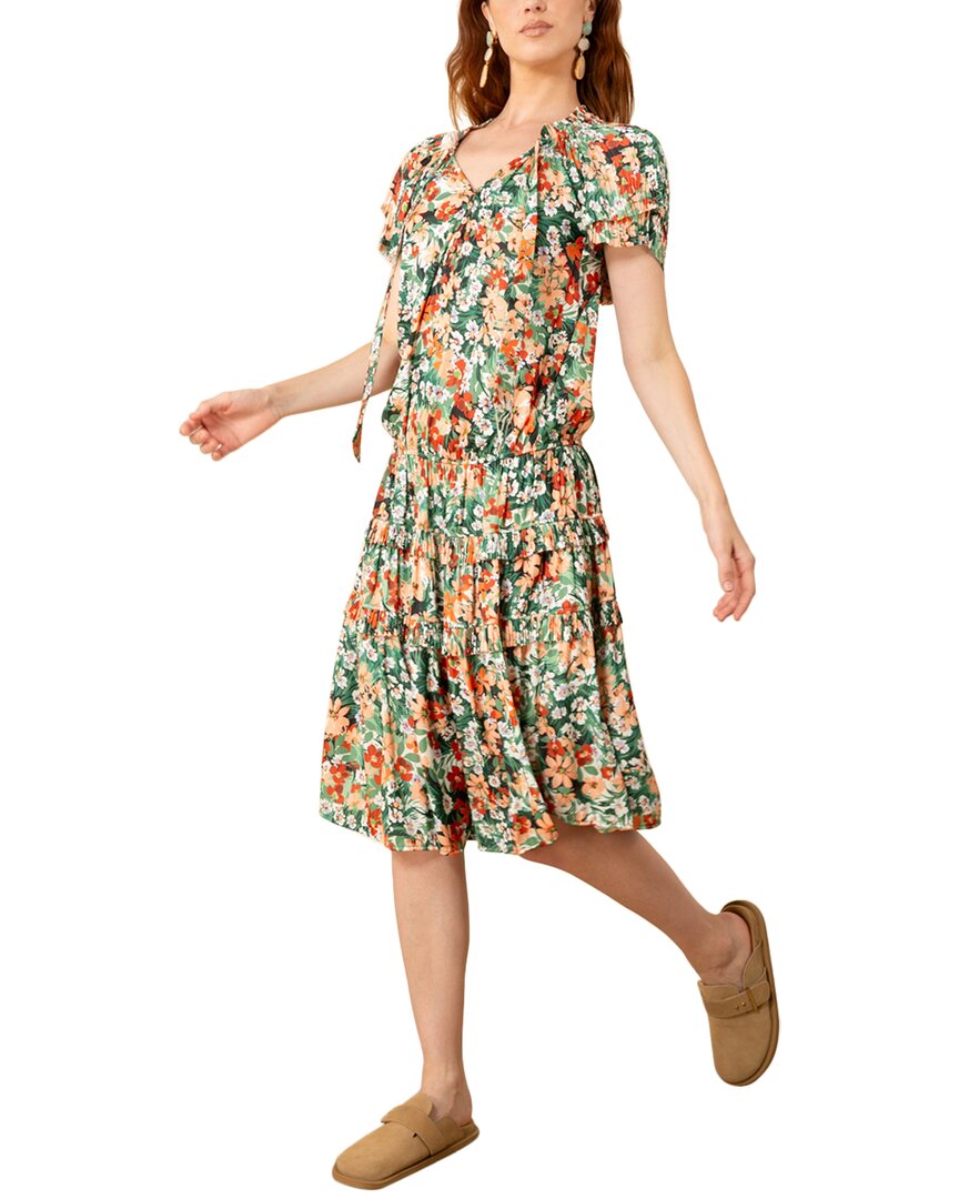 Hale Bob Ariyah Dress In Multi