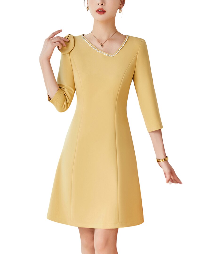 Anette Dress In Yellow