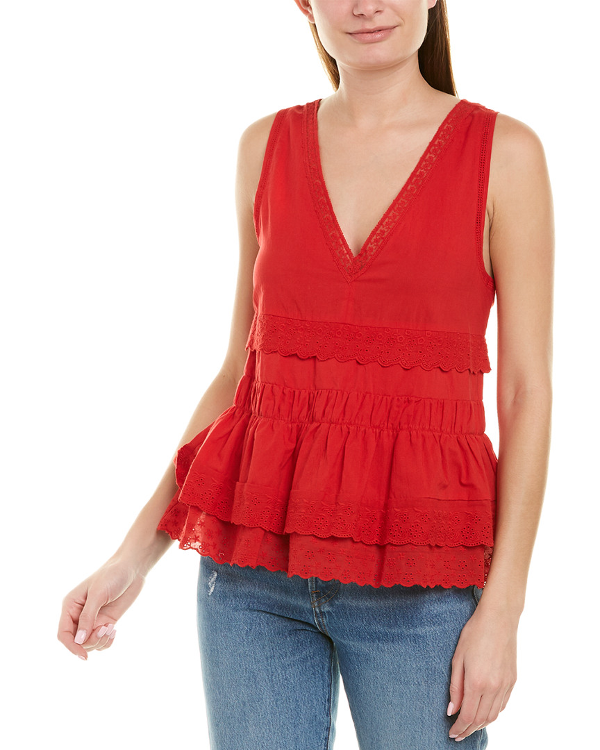 Image of The Kooples Ruffle Top