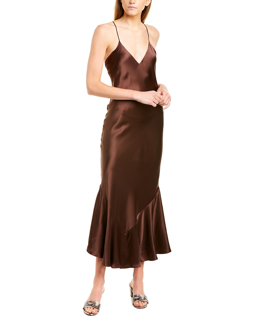 Image of ALIX NYC Seneca Silk Maxi Dress