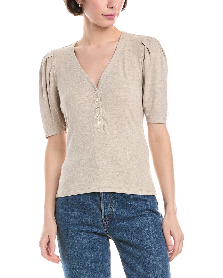 FRAME FRAME DENIM RUCHED HENLEY