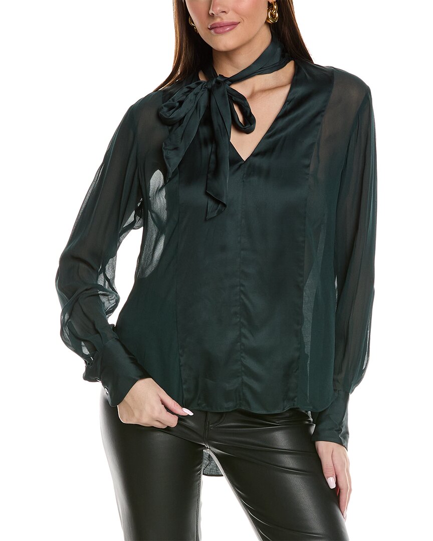 Shop Reiss Lula Top In Green
