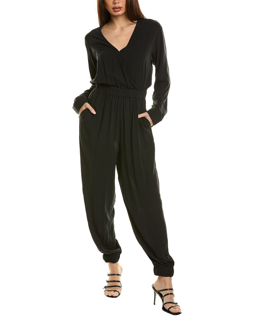 Shop Chaser Beachwood Colette Jumpsuit In Black