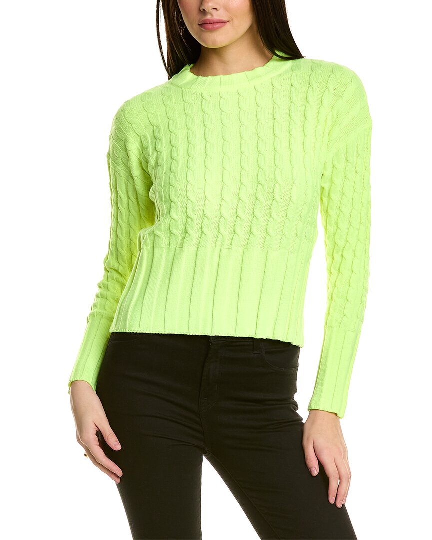 WISPR WISPR CABLE SILK-BLEND SWEATER