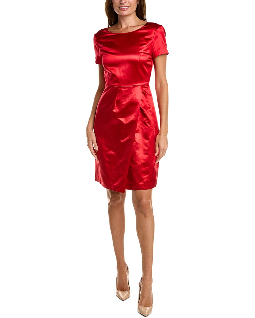 Shop Tyler Boe Christina Mini Dress In Red