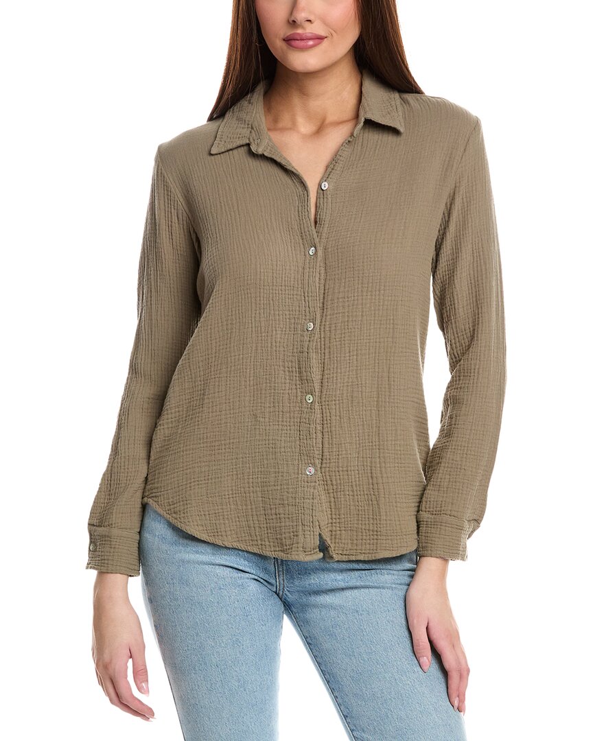 Sundry Classic Shirt In Green