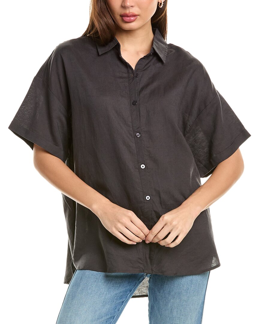 SPLENDID SPLENDID DAWSON LINEN-BLEND BUTTON-DOWN SHIRT