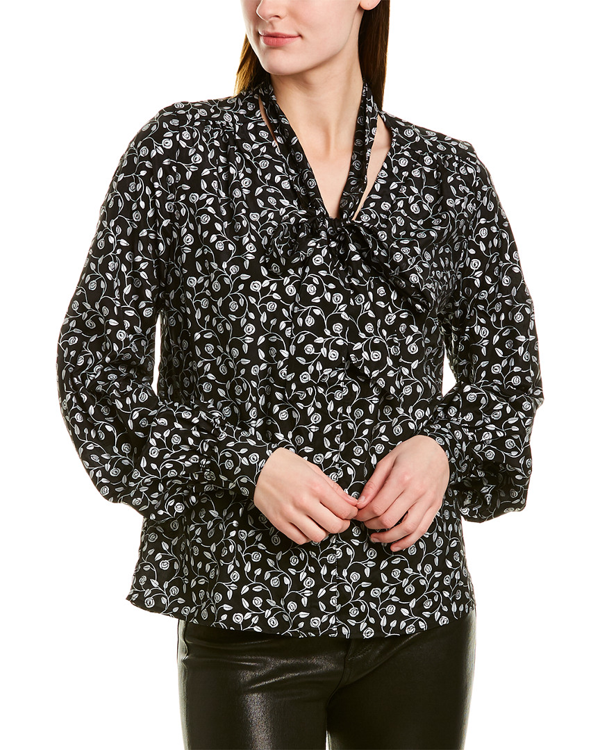 Image of ST. ROCHES Autumn Silk Blouse