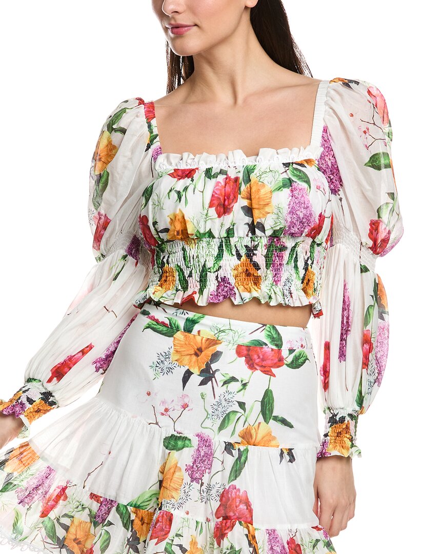 Charo Ruiz Ibiza Nardo Top In White