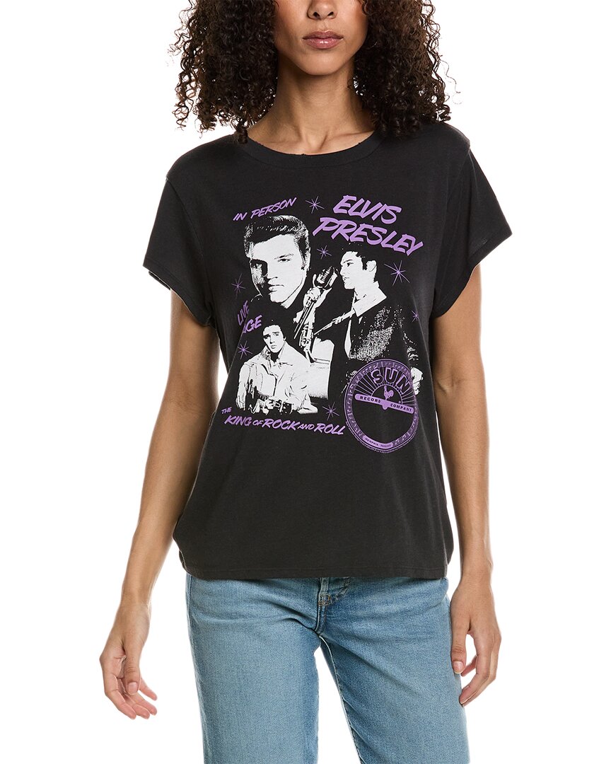Chaser Sun Records The King Live T-shirt In Black