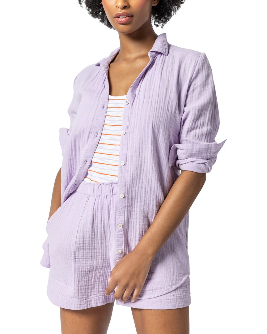 LILLA P LILLA P BUTTON-DOWN TUNIC