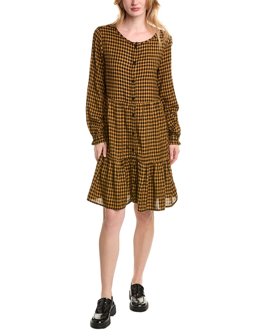 Beach Lunch Lounge Beachlunchlounge Hailey Shirtdress In Brown