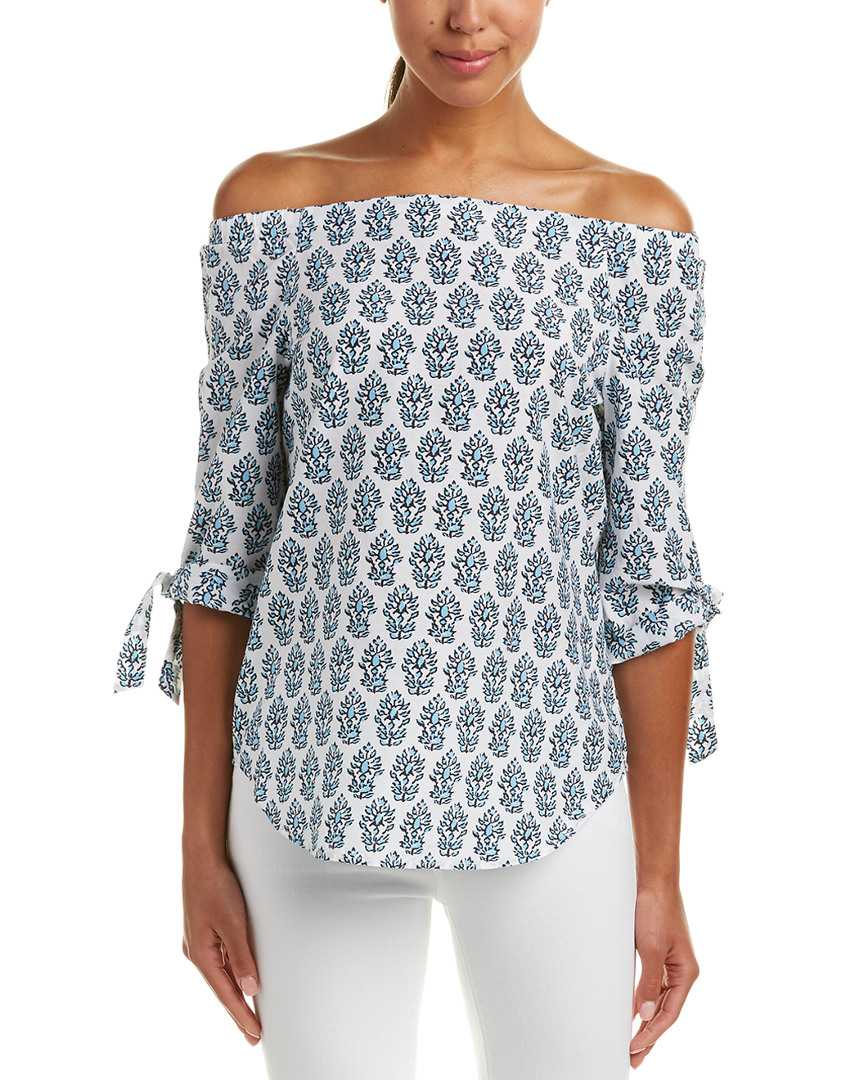 Image of J.McLaughlin Silk-Blend Top
