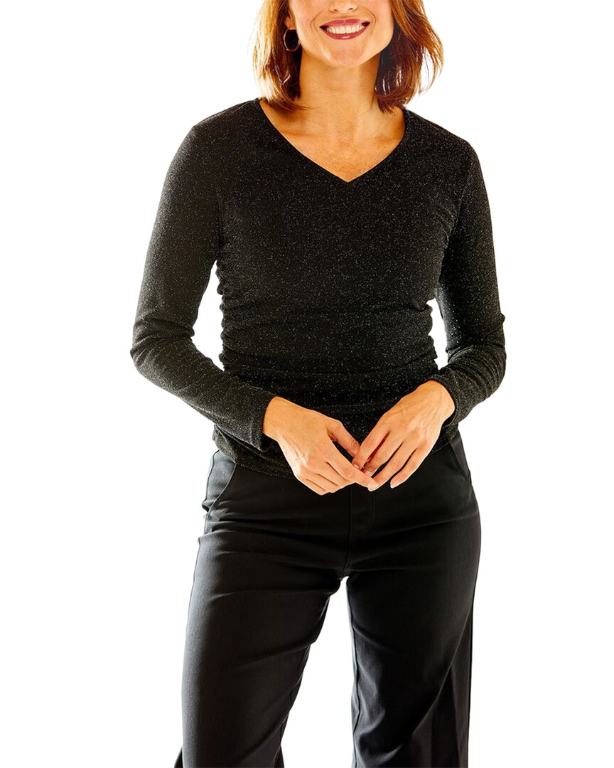 Sara Campbell The Naples Top In Black