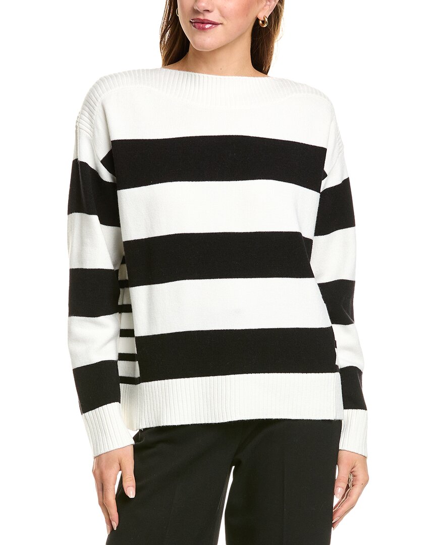 Shop T Tahari Boatneck Sweater