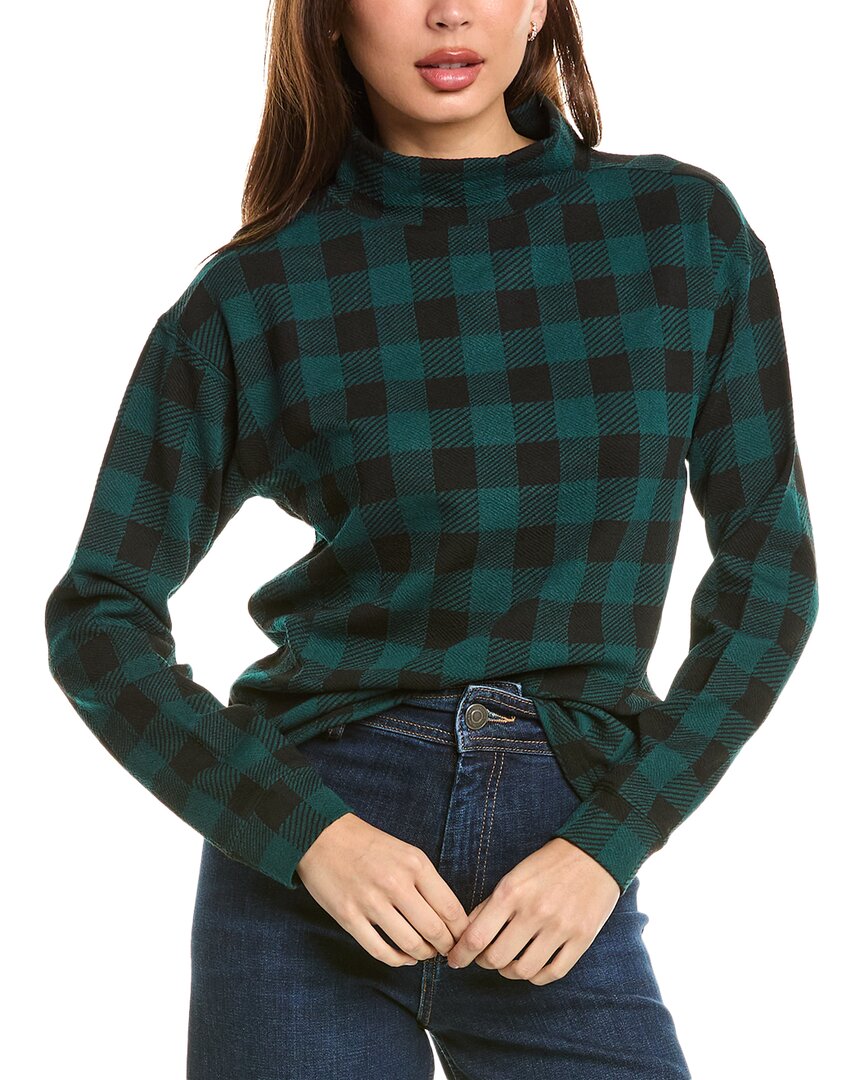 BEACHLUNCHLOUNGE BEACHLUNCHLOUNGE TAMERON PLAID SWEATER 