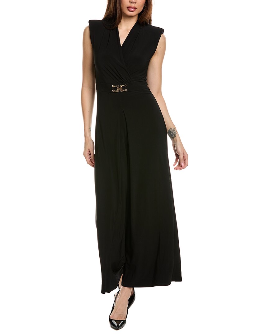 JOSEPH RIBKOFF JOSEPH RIBKOFF STRUCTURED SURPLICE JUMPSUIT