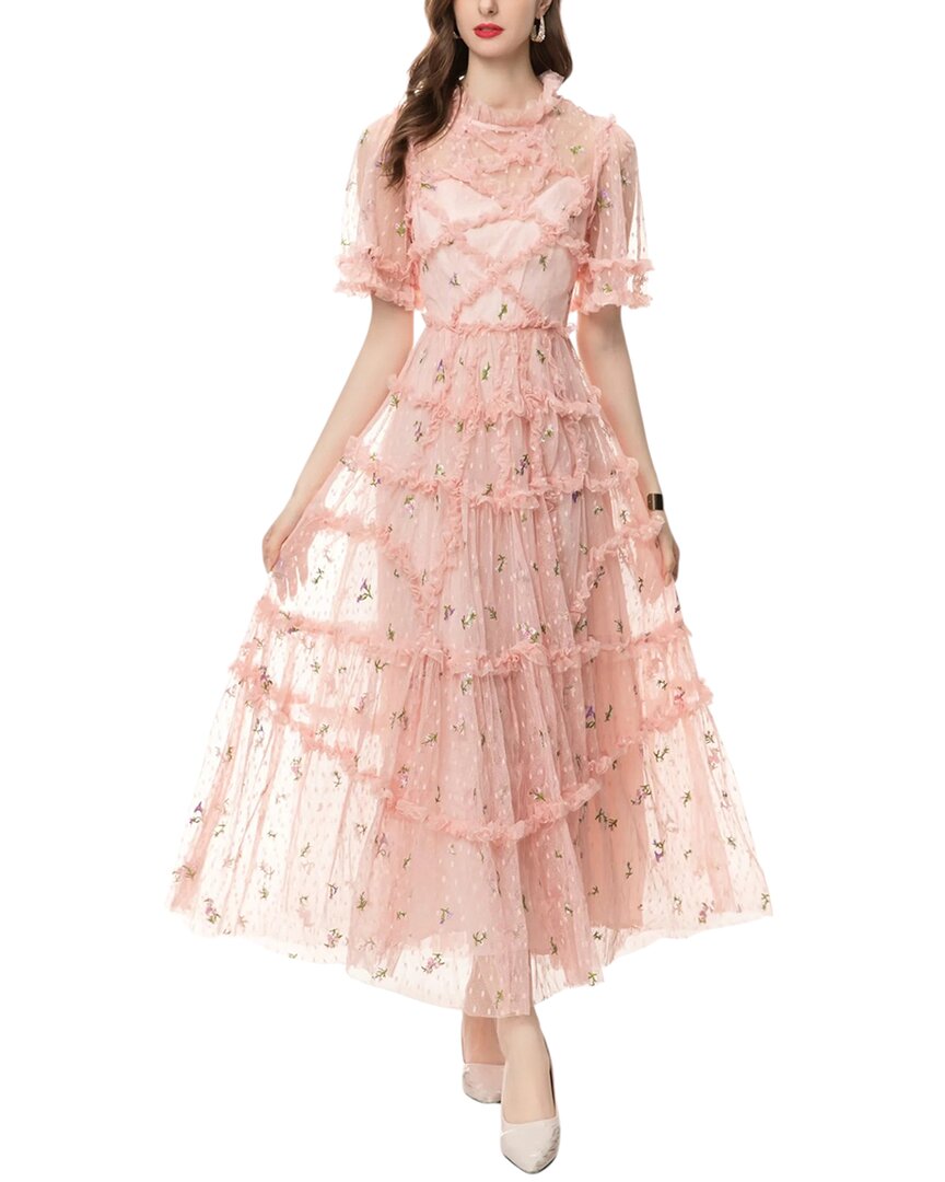 Lanelle Maxi Dress In Pink