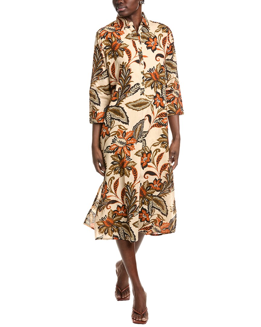 Jude Connally Kallan Tunic Dress In Brown