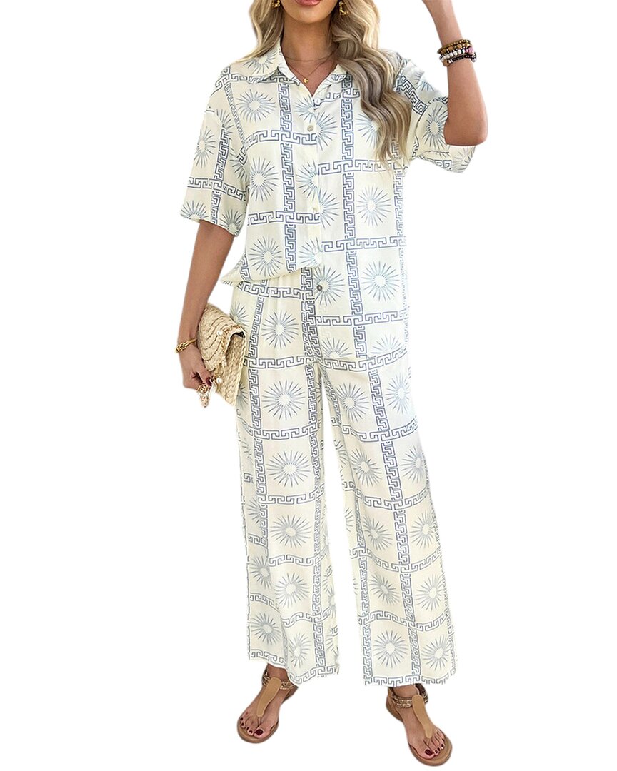 Luna Tuccini 2pc Shirt & Pant Set