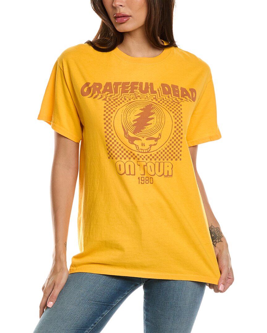 Junk Food Grateful Dead On Tour 1980 T-shirt In Orange