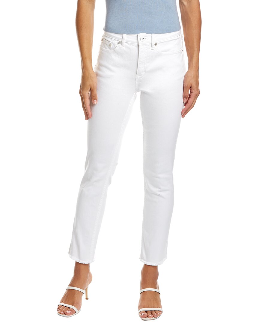 Shop Vineyard Vines Straight Crop Jamie High-rise Jean In White