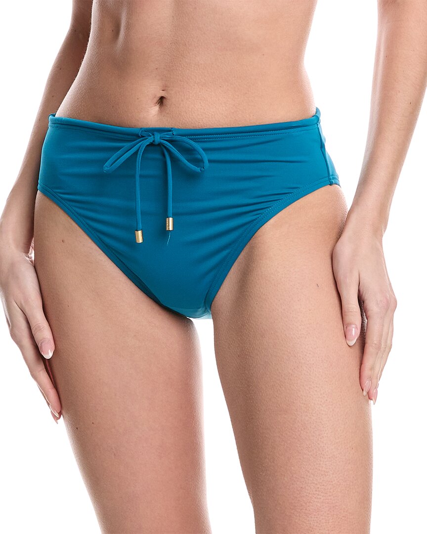 Vince Camuto Womens Striped High-leg Swim Bottom Separates