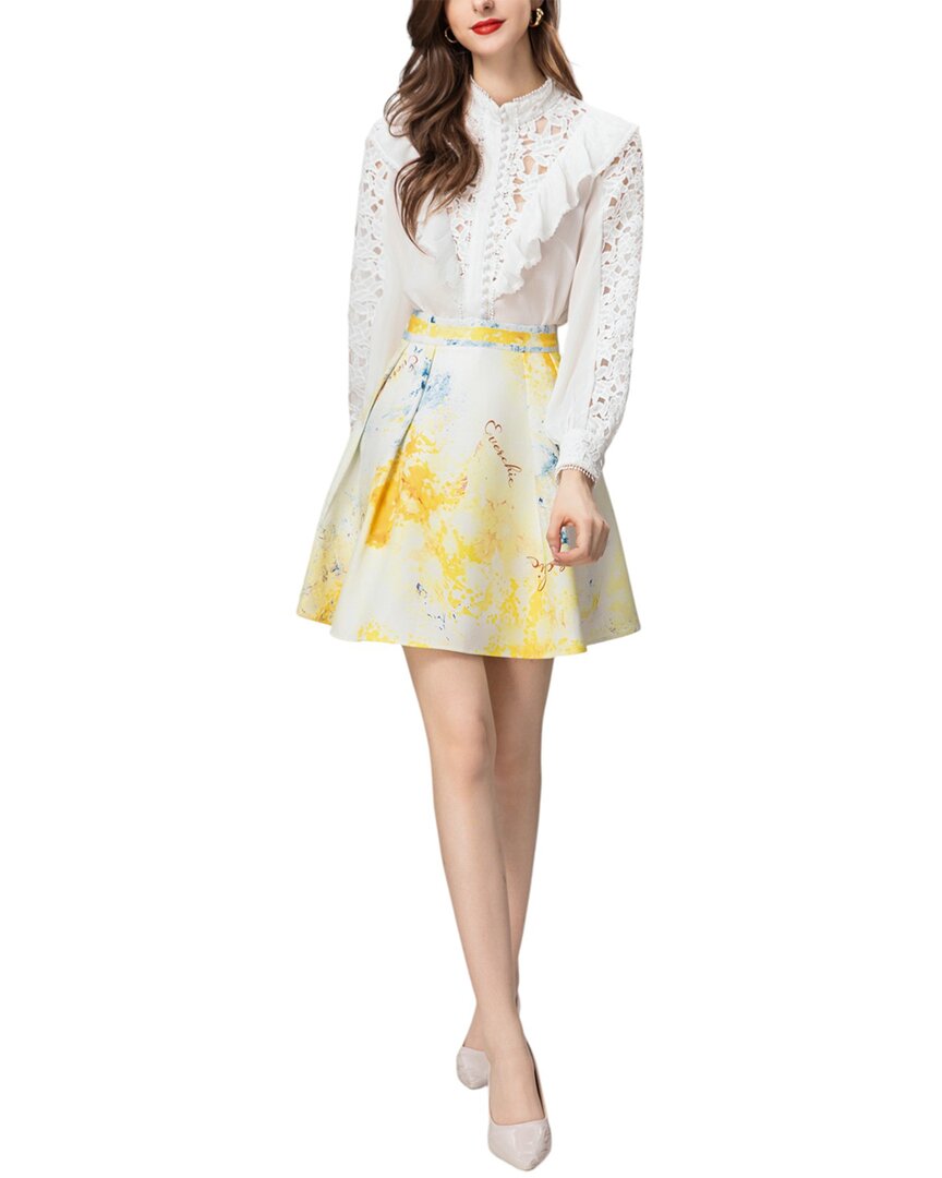 Burryco Shirt & Skirt Set