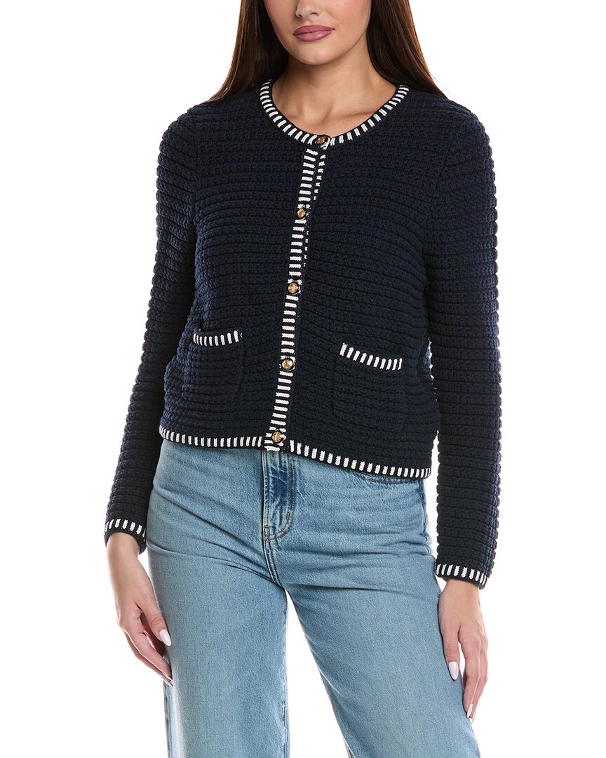 Ba&sh Geffrey Cardigan In Black