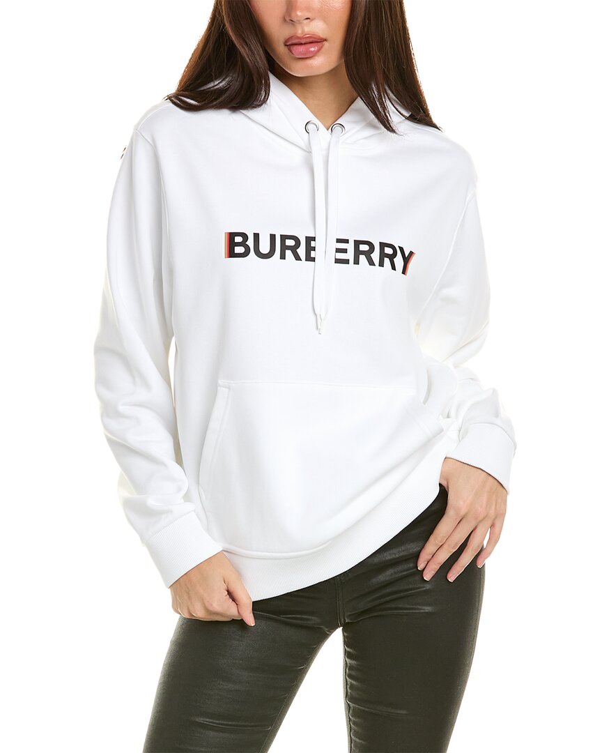 Burberry Hoodie In White