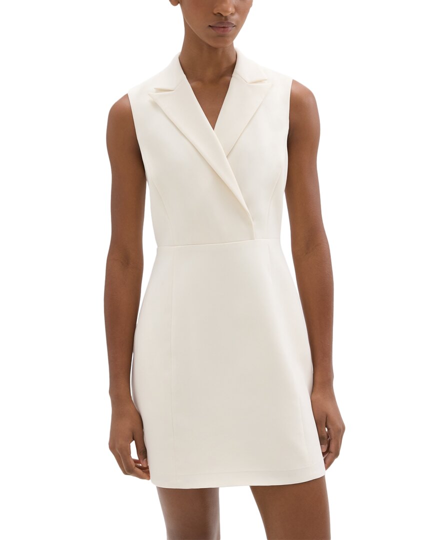Shop Theory Blazer Mini Dress In White