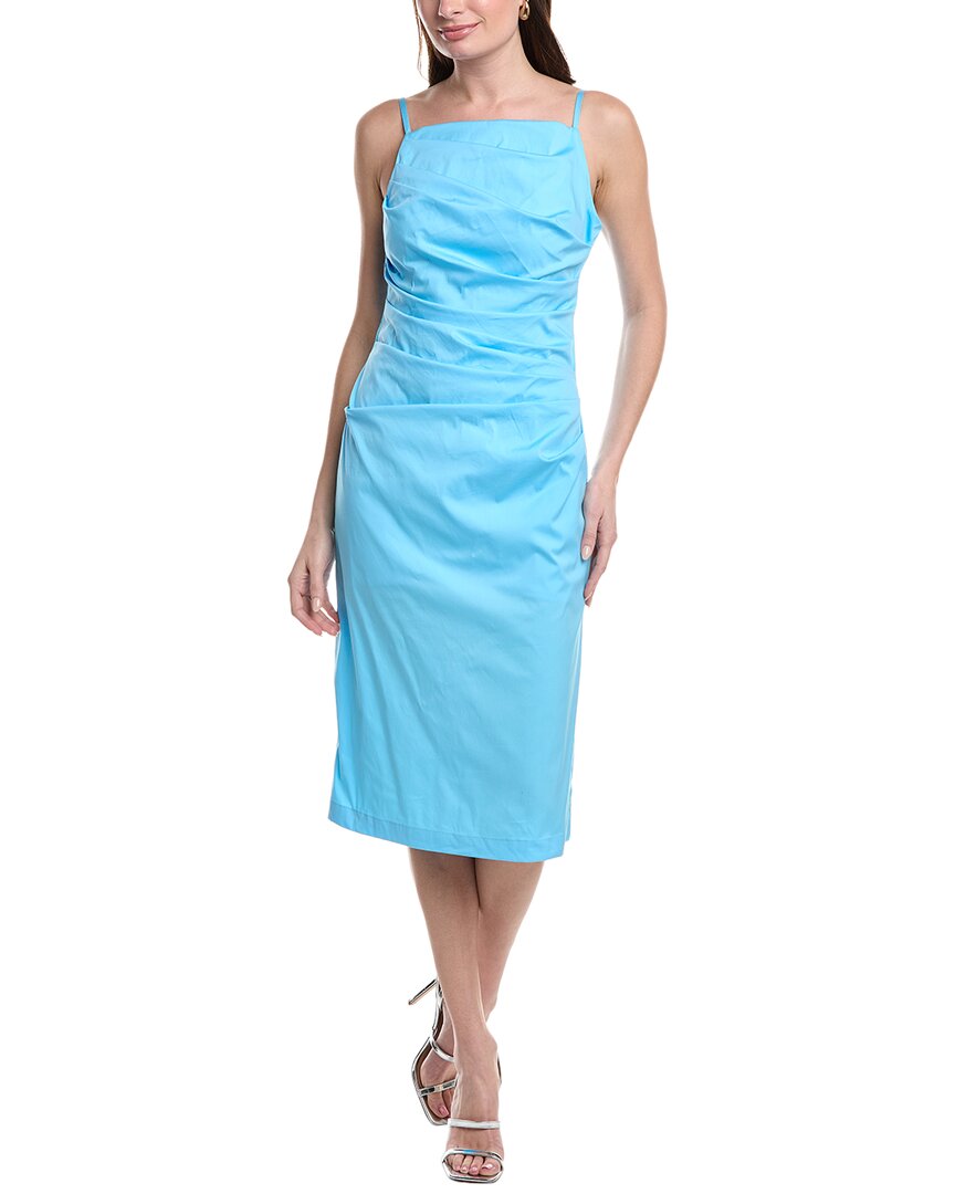 Marella Roxs Midi Dress In Blue