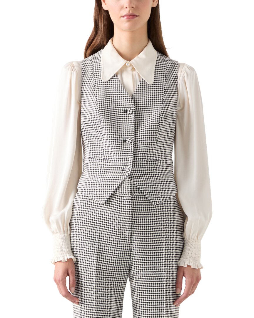 Lk Bennett Ami Jacket In Gray