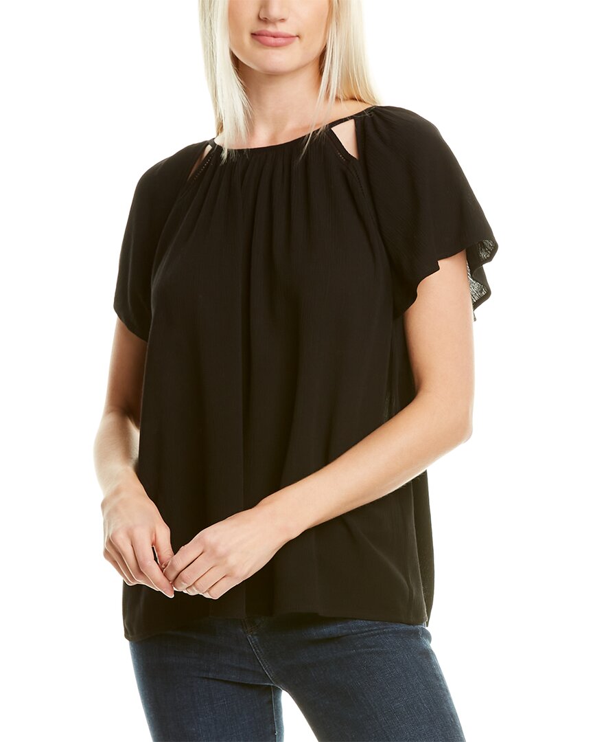 Image of .STATE Crinkled Gauze Top