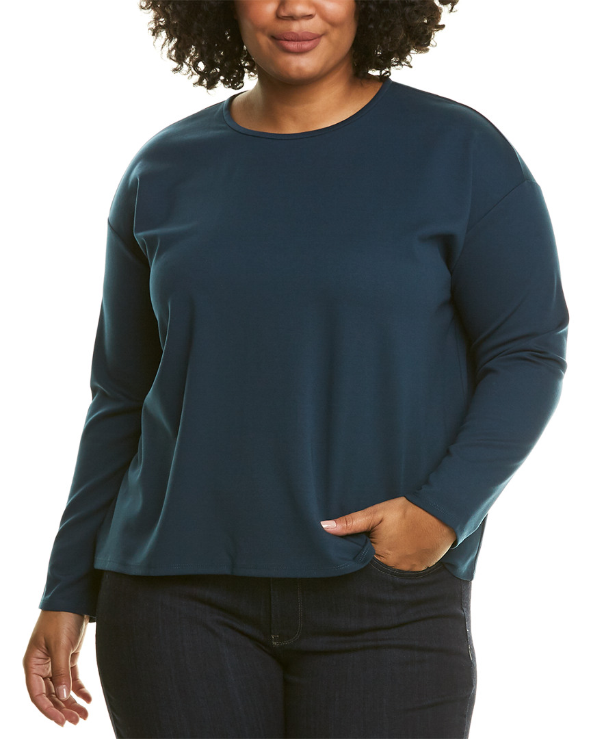 Image of Eileen Fisher Plus Crewneck T-Shirt