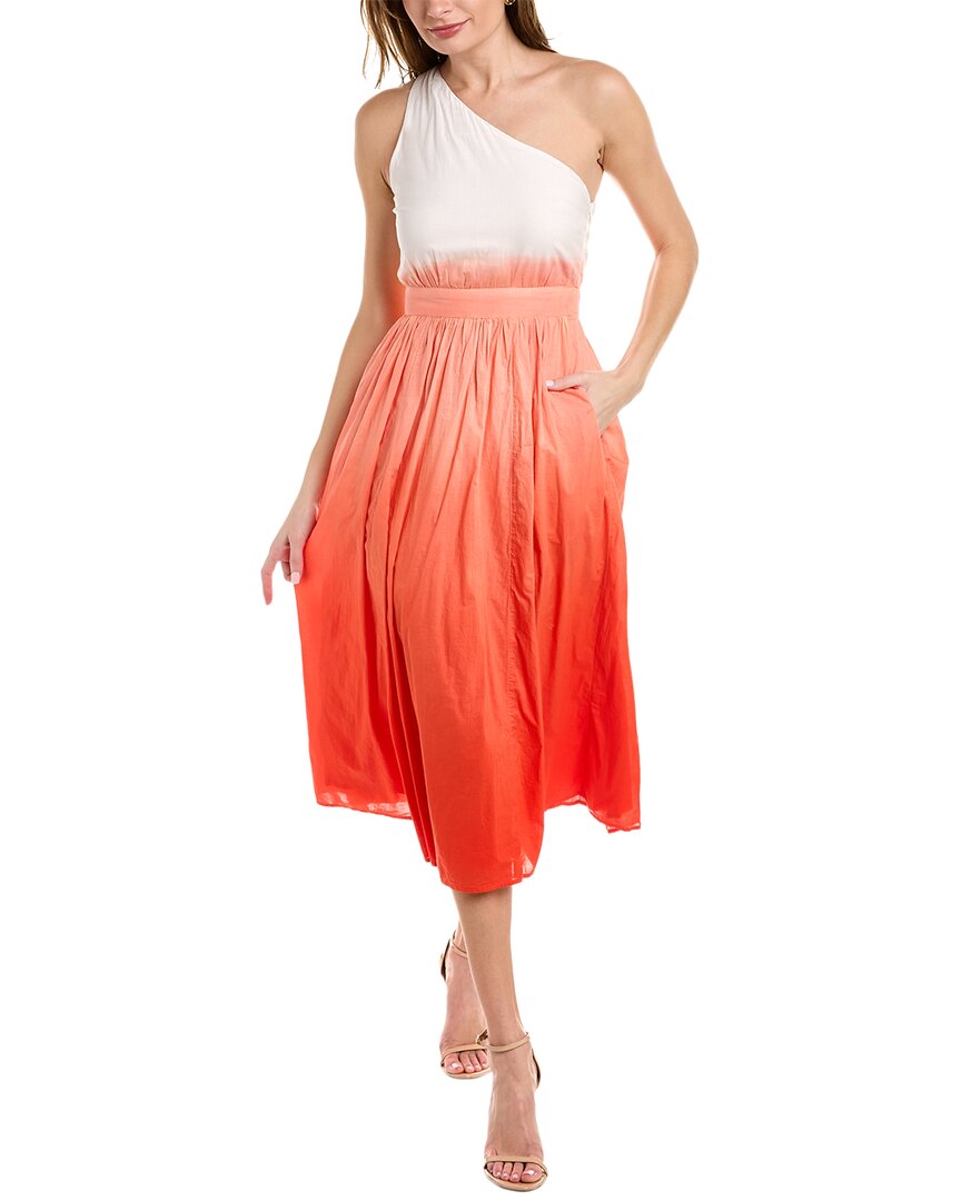 boden one shoulder dress BODEN One Shoulder Jersey Midi Dress