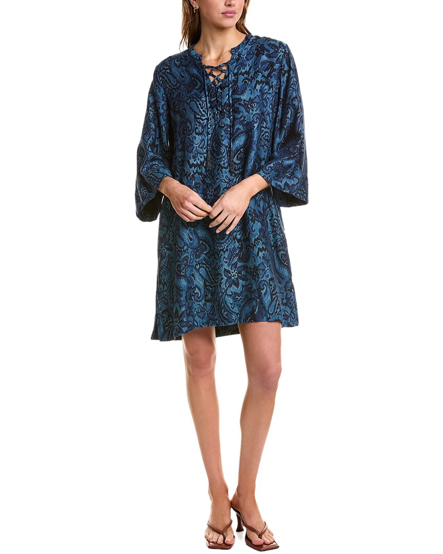 Johnny Was Tie Front Kimono Sleeve Dress