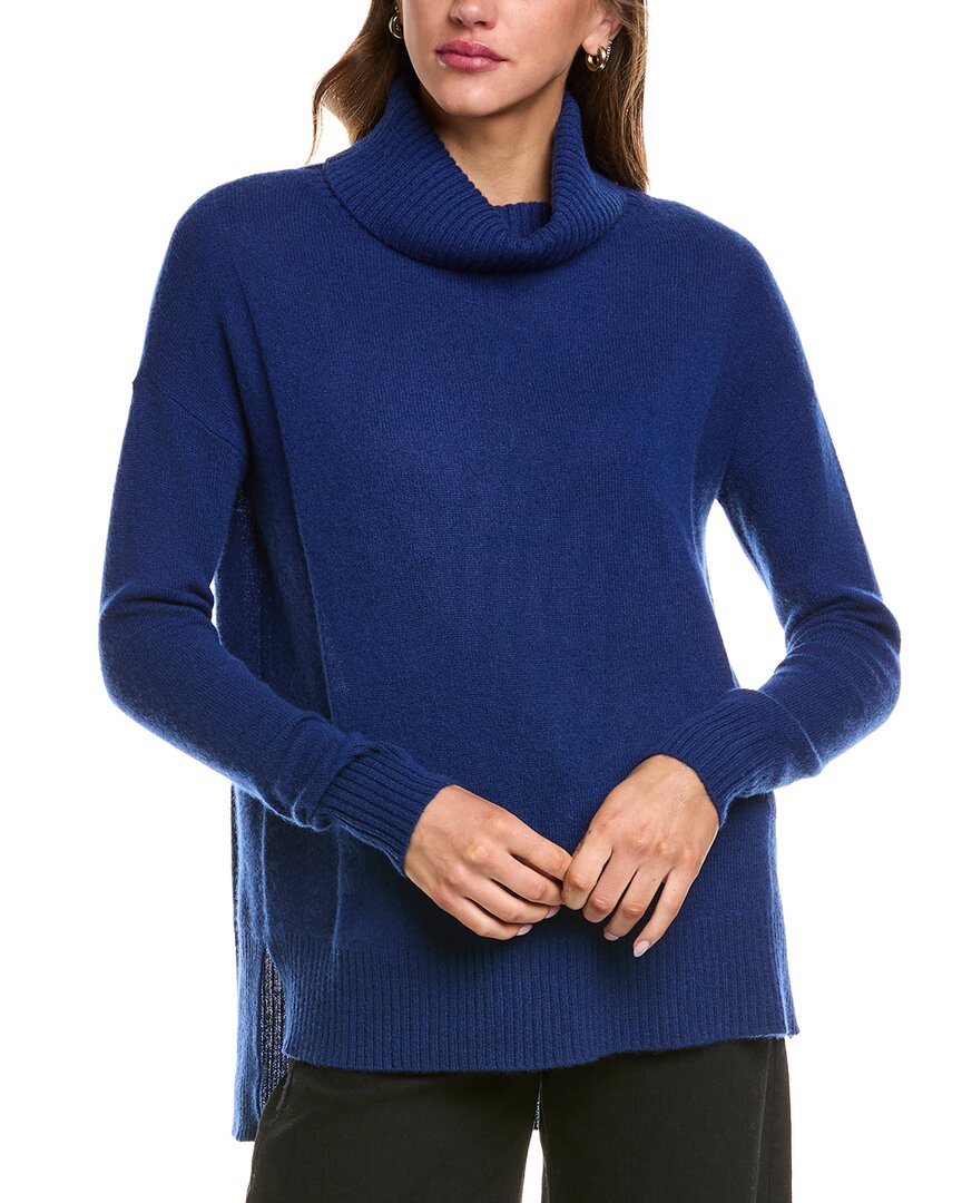 Philosophy Di Lorenzo Serafini Philosophy Cashmere Cowl Tunic Sweater In Blue