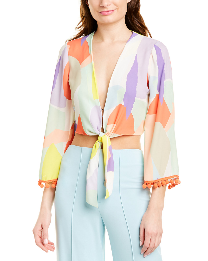 Image of alice + olivia Haidee Blouse