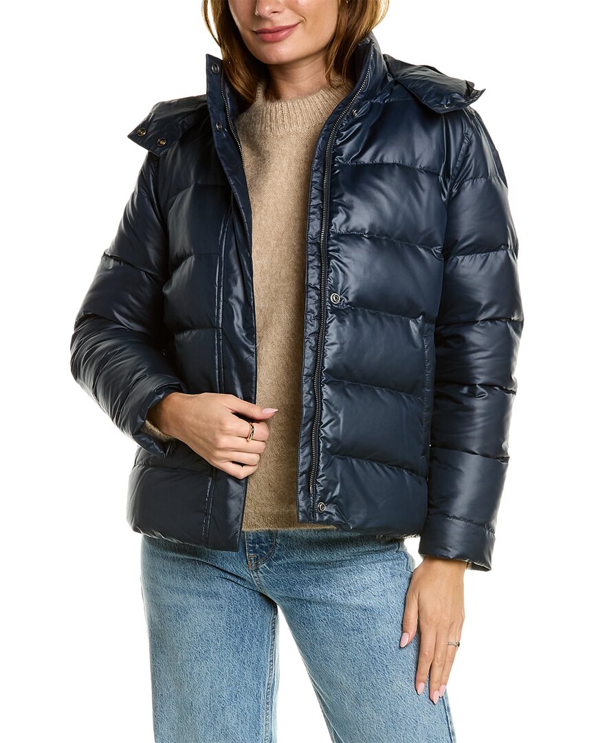 BROOKS BROTHERS BROOKS BROTHERS SHORT PUFFER DOWN COAT