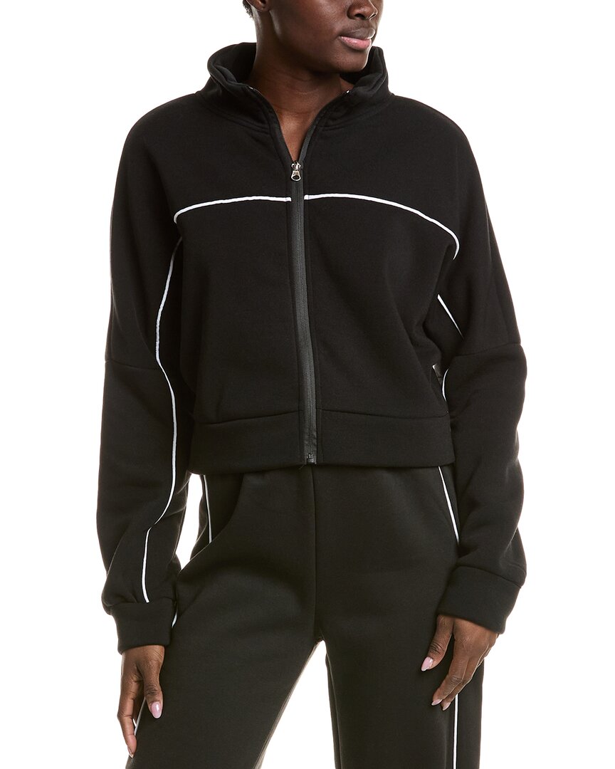 Isla Ciel Track Jacket In Black