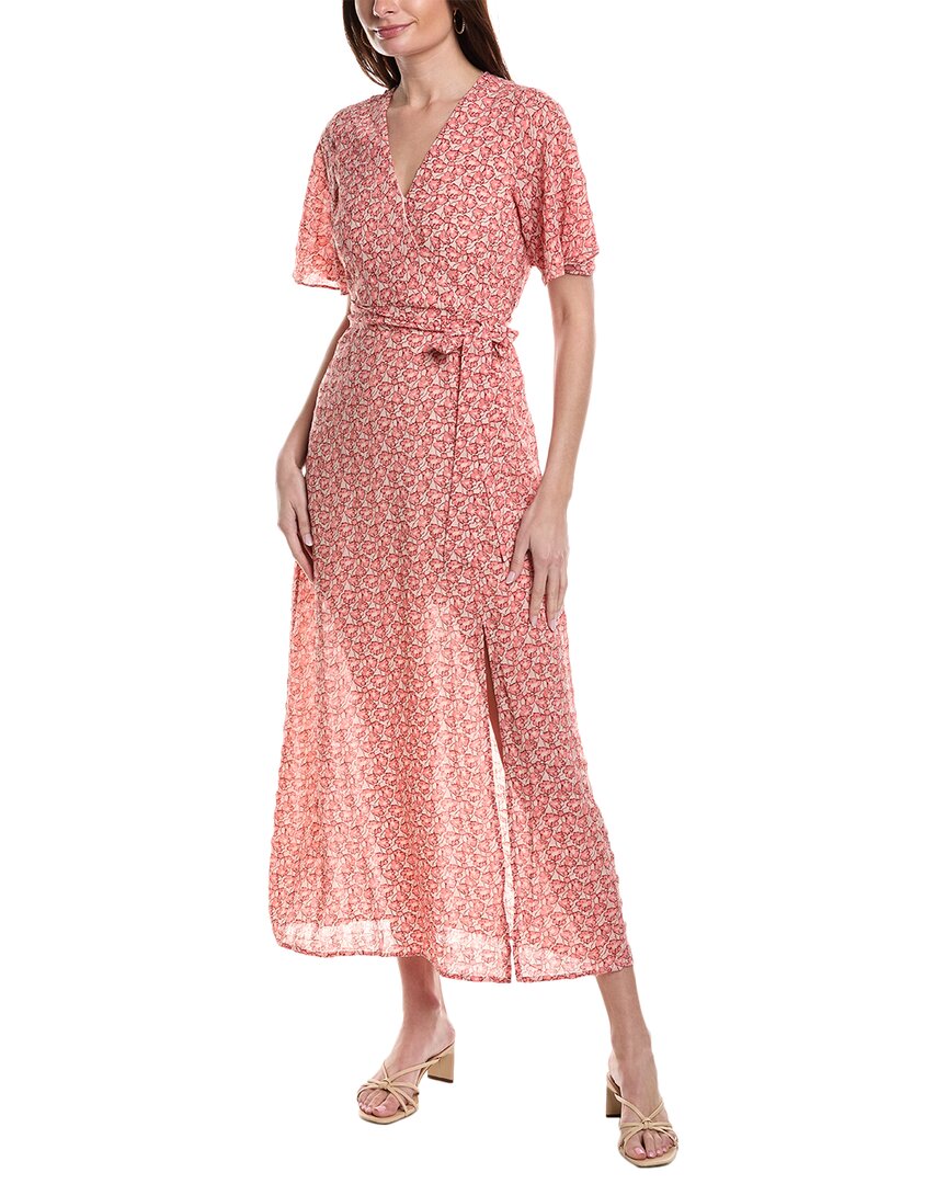 Shop Anna Kay Isack Midi Dress In Pink